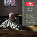 the album cover for Rubin / Spoelstra - Variations on Life & Loss / Music for Piano