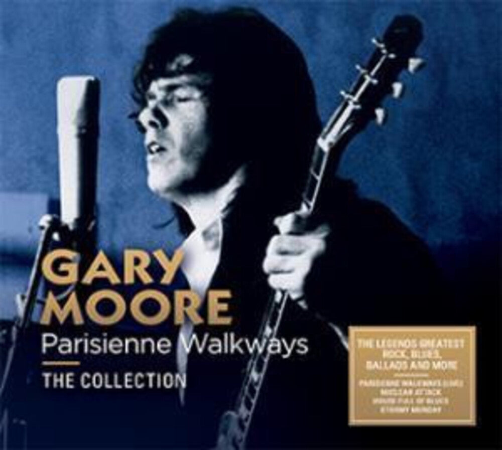 the album cover for Gary Moore - Parisienne Walkways