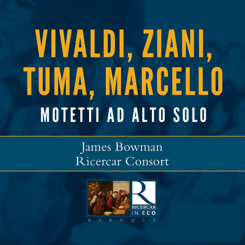 the album cover for JAMES BOWMAN - Motetti Ad Alto Solo