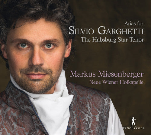 the album cover for Markus Miesenberger - Arias for Silvio Garghetti