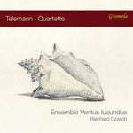 the album cover for Telemann / Ensemble Ventus Iucundus - Telemann Quartets