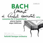 the album cover for J Bach S / Hantai / Hakkinen - Concerti a Cembali Concertati 3