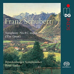 the album cover for Schubert / Gulke - Symphony 8