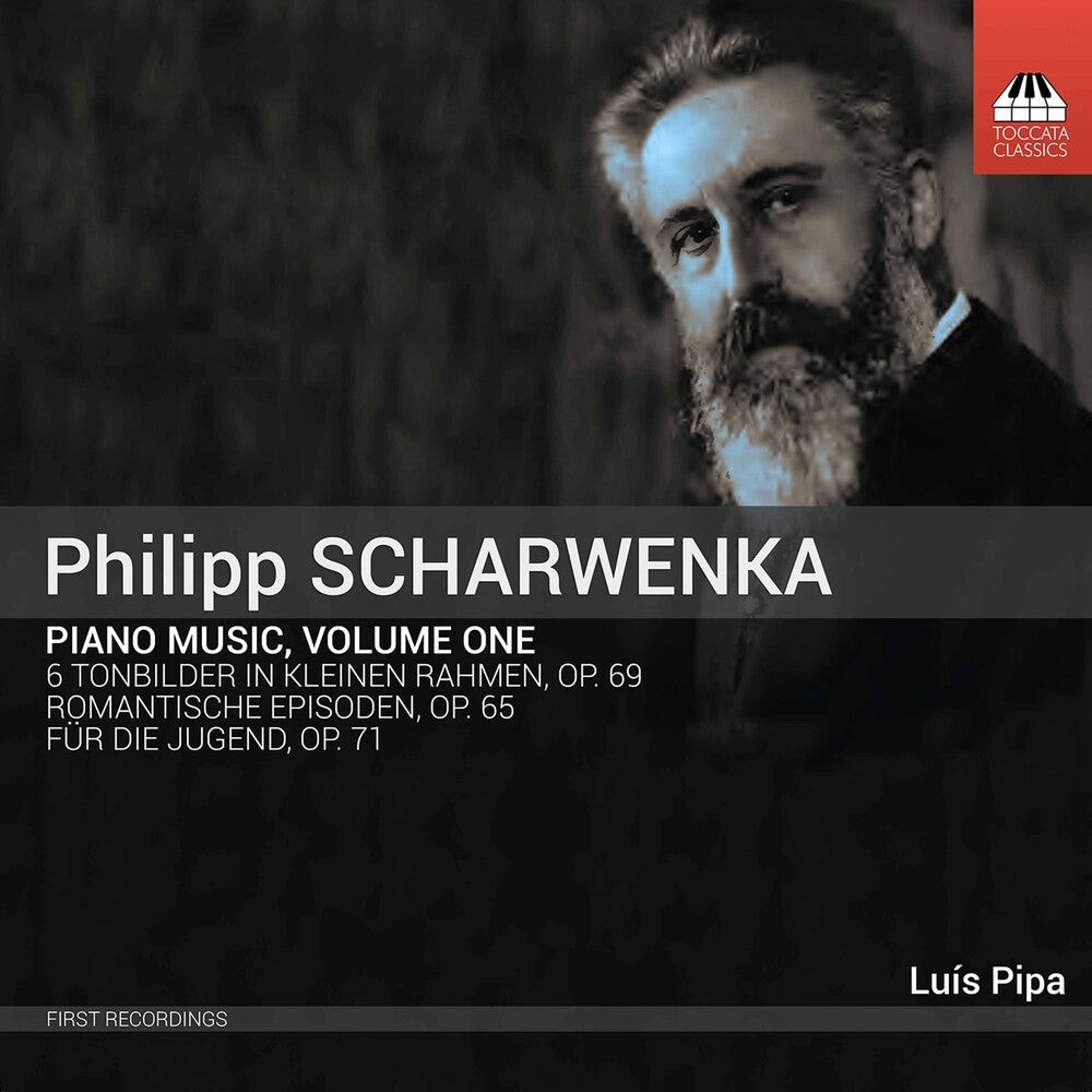 the album cover for Scharwenka / Pipa - Piano Music 1