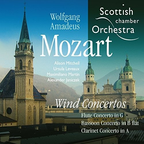 the album cover for Mozart - Wind Concertos