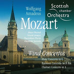the album cover for Mozart - Wind Concertos