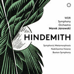 the album cover for Hindemith / Janowski - Symphonic Metamorphosis Nobilissima Visione Suite