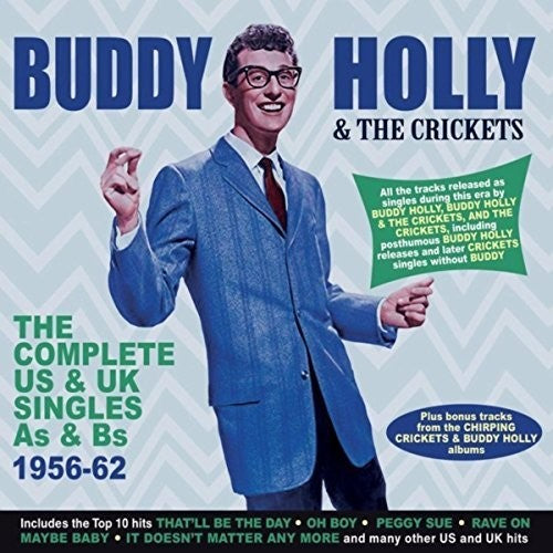 Buddy Holly & Crickets - Complete Us & Uk Singles As & Bs 1956-62 (CD)