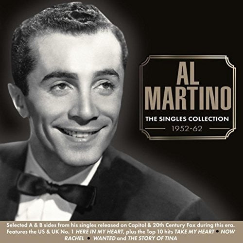 the album cover for Al Martino - Singles Collection 1952-62
