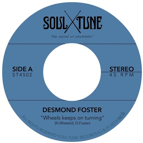 Desmond Foster - Las ruedas siguen girando / Actitud (Vinilo)