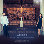 the album cover for Castelnuovo-Tedesco / Panzarella / Cicchese - Arioso