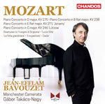 the album cover for Mozart / Bavouzet / Takacs-Nagy - Piano Concertos 5