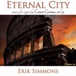 the album cover for Cooman / Simmons - Eternal City