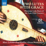 the album cover for 2 Lutes With Grace / Various - 2 Lutes with Grace