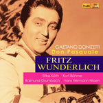 the album cover for Donizetti / Wunderlich / Zallinger - Don Pasquale