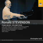 the album cover for Stevenson / Guild - Piano Music 4