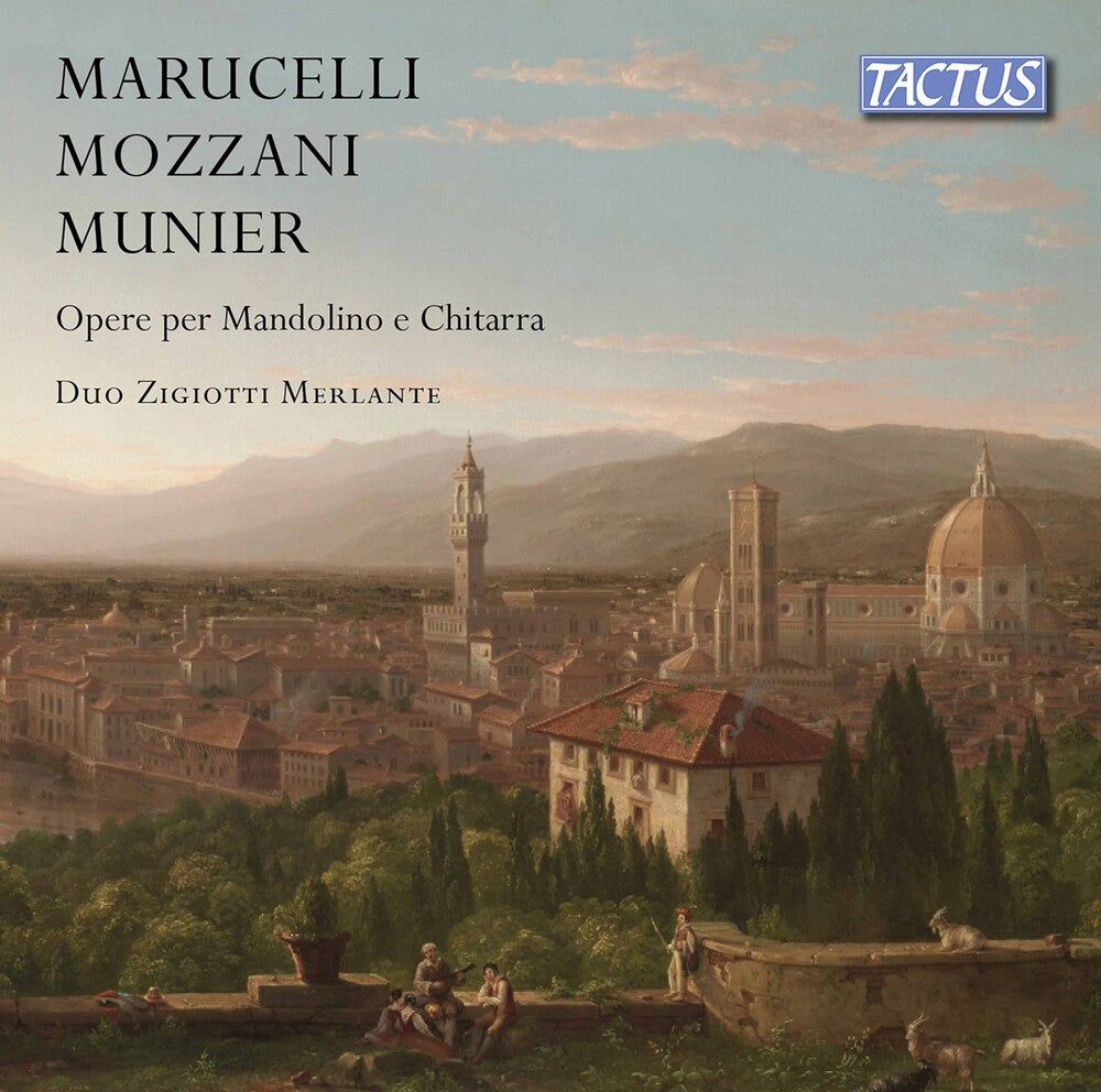 the album cover for Marucelli / Duo Zigiotti Merlante - Works for Mandolin & Guitar