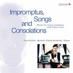 the album cover for Liszt / Apostel-Pankratowsky - Impromptus Songs