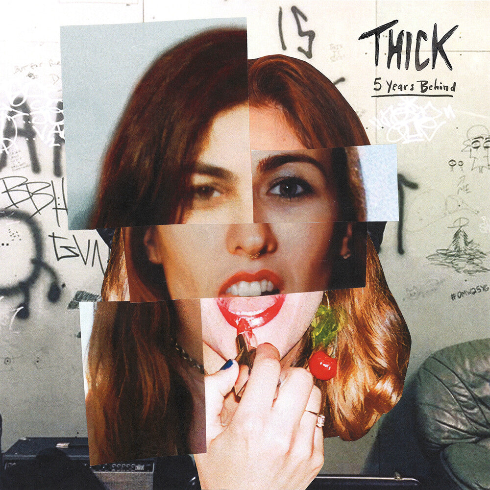 the album cover for Thick - 5 Years Behind