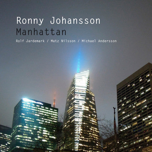 the album cover for Ronny Johansson - Manhattan