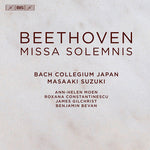 the album cover for Bach Collegium Japan - Missa Solemnis