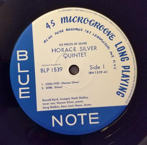 Horace Silver Quintet* : 6 Pieces Of Silver (2x12", Album, Mono, Ltd, Num, RE, RM, Gat)