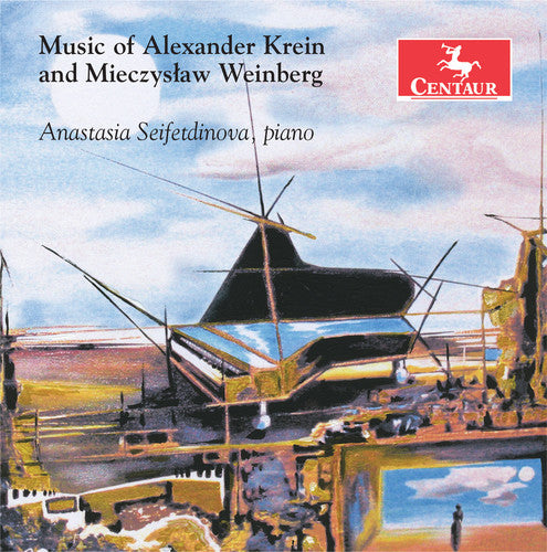 the album cover for Anastasia Seifetdinova - Music of Alexander Krein