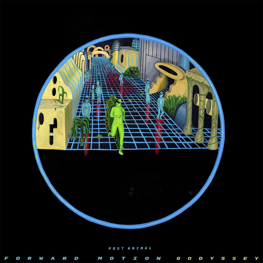 the album cover for Post Animal - Forward Motion Godyssey