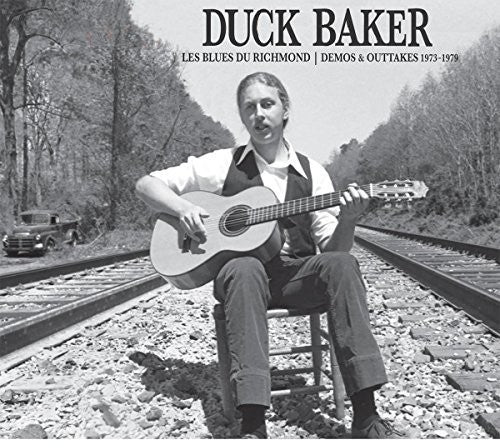 the album cover for Duck Baker - Les Blues De Richmond: Demos and Outtakes 1973-1979