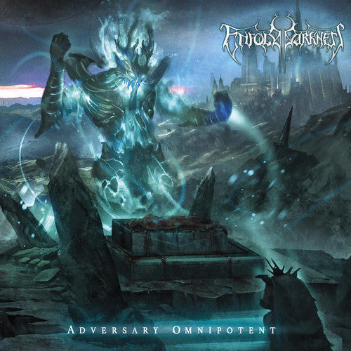 the album cover for Enfold Darkness - Adversary Omnipotent