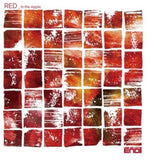 the album cover for Enoi - Red in the Apple (incl. 92pg Photobook, Hologram Sticker, Sticker,Photocard, Message Card + Postcard)