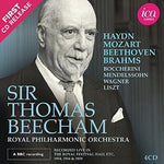 the album cover for Beethoven / Young - Sir Thomas Beecham Live