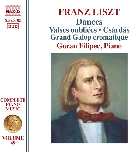 the album cover for Liszt / Filipec - Complete Piano Music 49