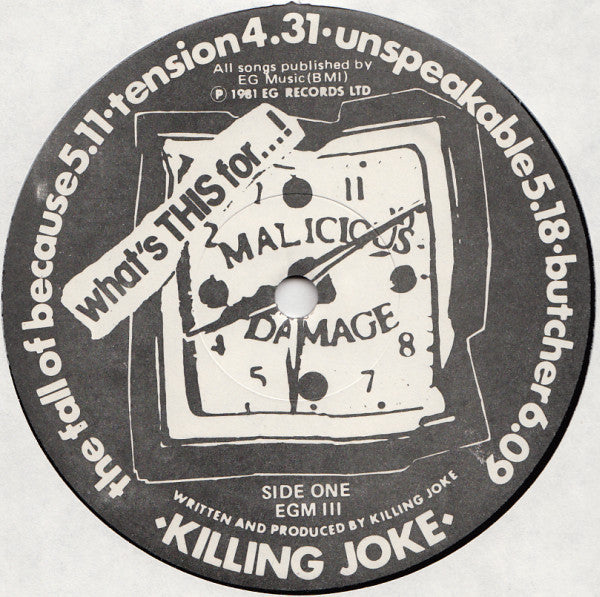 Killing Joke : What's This For...! (LP, Album)