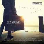 the album cover for Canada's National Arts Centre Orchestra - New Worlds