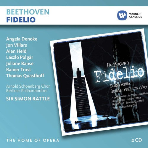 the album cover for Simon Rattle - Beethoven: Fidelio