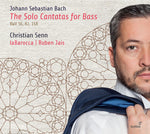 the album cover for J Bach S / Senn / Jais - Solo Cantatas for Bass
