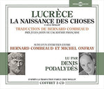 the album cover for Michel Onfray - Lucrece la Naissance Des Choses Suivi D'un