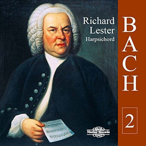 the album cover for J Bach S / Lester - Works for Harpsichord 2