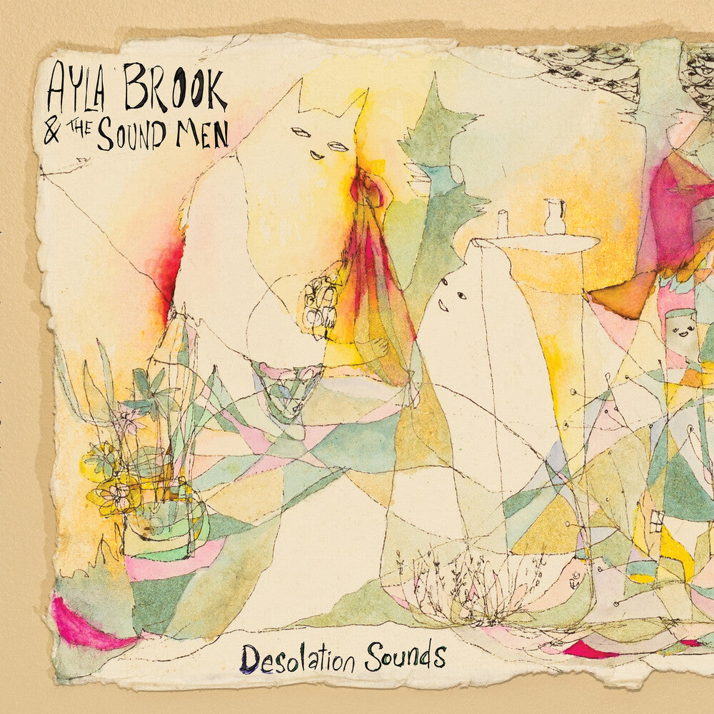 the album cover for Ayla Brook & Sound Men - Desolation Sounds