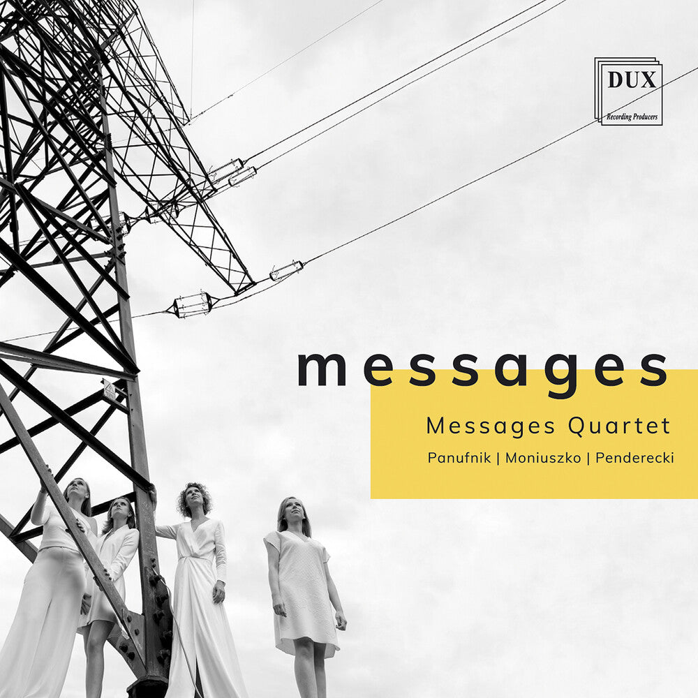 the album cover for Moniuszko - String Quartets