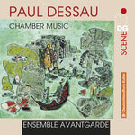 the album cover for Dessau / Ensemble Avantgarde - Chamber Music