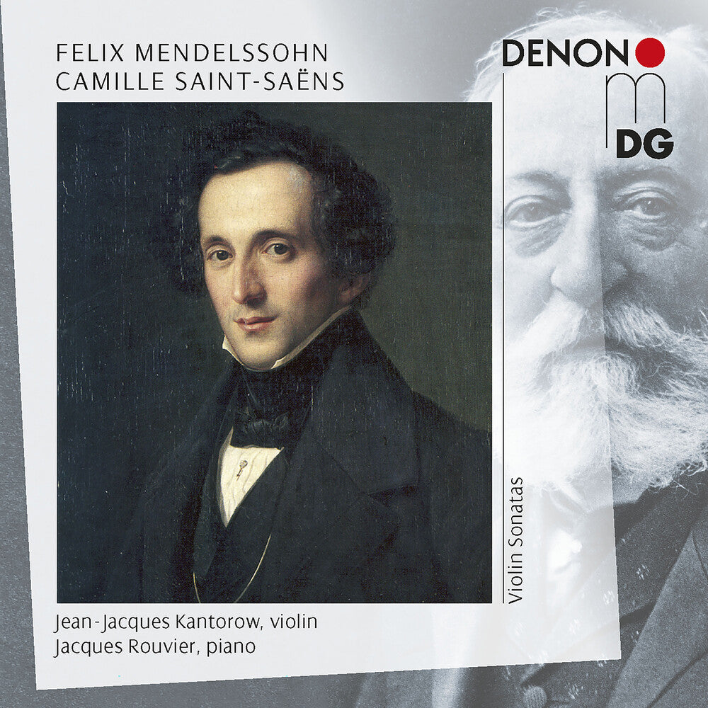 the album cover for Mendelssohn / Kantorow / Rouvier - Violin Sonatas