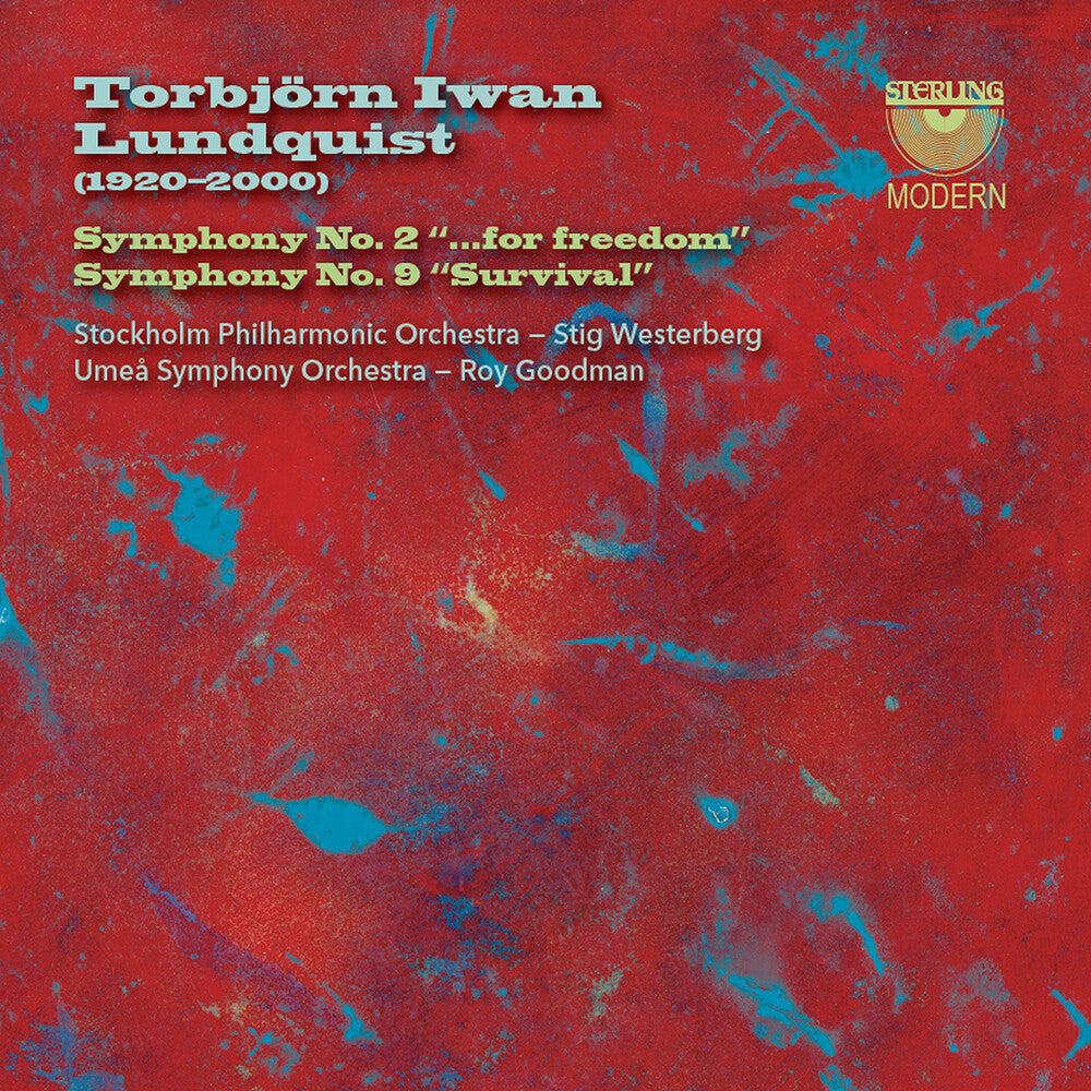the album cover for Lundquist / Stockholm Philharmonic Orch - Symphonies 2 & 9