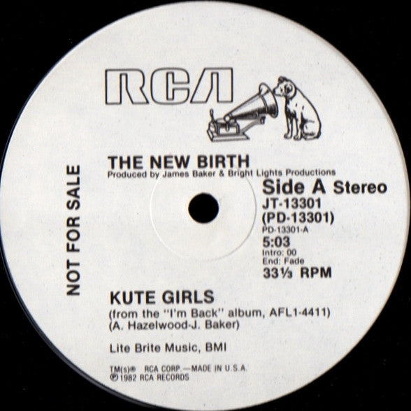 New Birth : Kute Girls (12", Promo)