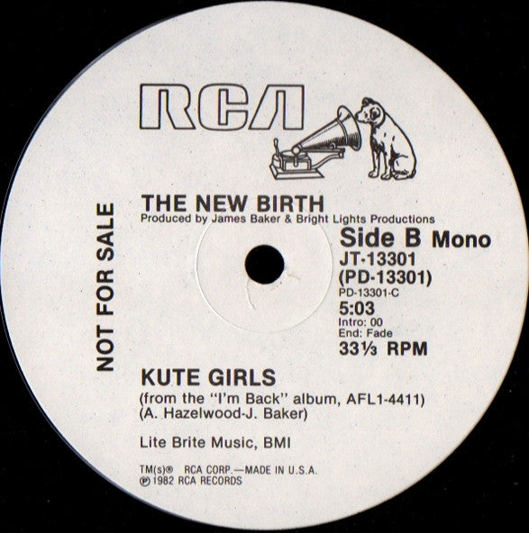 New Birth : Kute Girls (12", Promo)