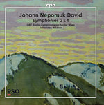 the album cover for David - Symphonies 2 & 4