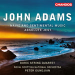 the album cover for Adams / Doric String Quartet - Naive & Sentimental Music