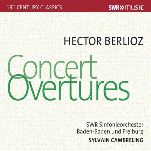 the album cover for Berlioz - Concert Overtures