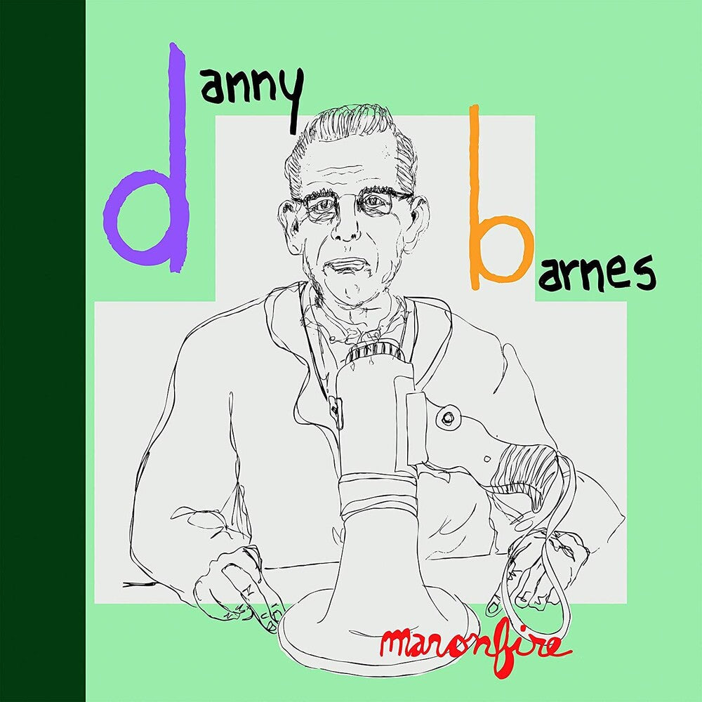 the album cover for Danny Barnes - Man On Fire